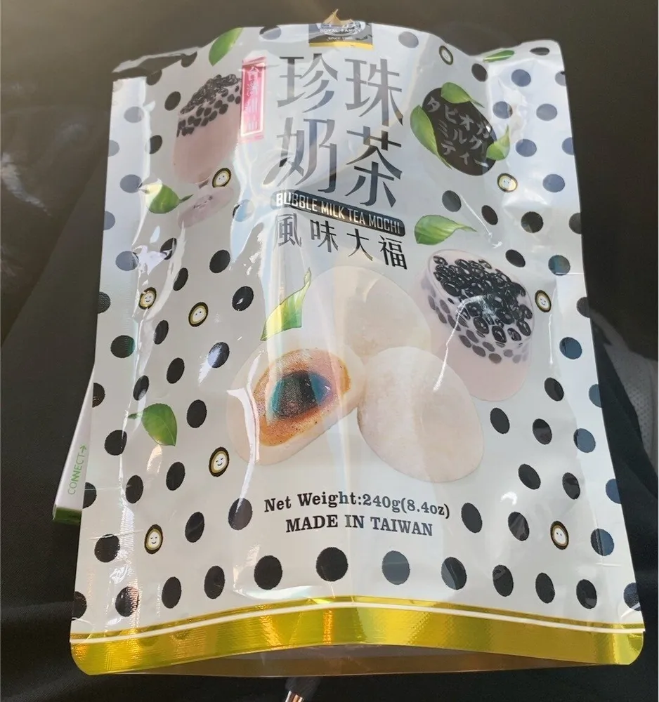 bubble milk tea mochi