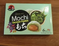 Mochi coconut pandan