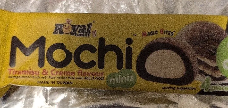 Mochi Minis Tiramisu & Creme Flavour