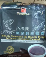 Black Sesame & Black Rice Mixed Instant Cereal