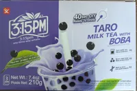 Taro Milk Tea With Boba Drink Mix