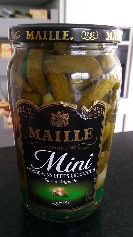 Mini cornichons