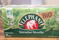 Elephant verveine menthe bio