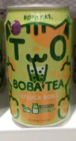 Boba cat matcha