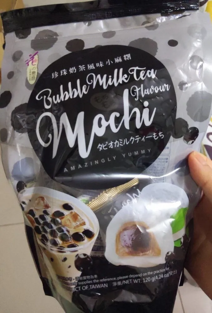 Mochi Bubble milk tea flavour