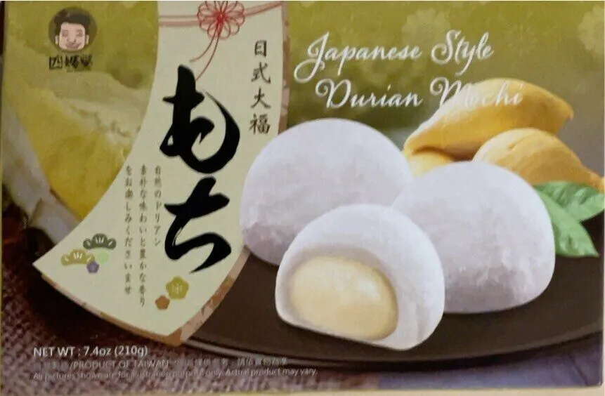 Mochi o smaku durianu
