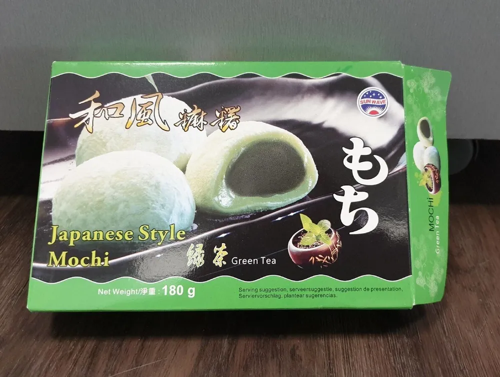 Sunwave Japanese Style Mochi Green Tea Flavour 6 Pieces