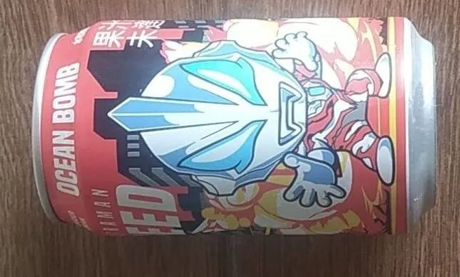 Ultraman Geed (peach flavour yogurt drink)