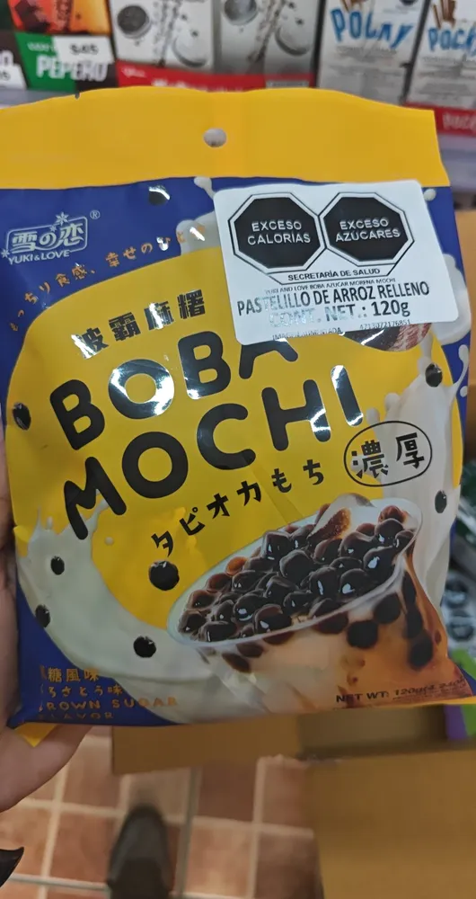 Boba mochi azúcar morena