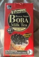 Brown Sugar Boba Milk Tea