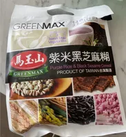Purple rice black sesame cereal
