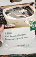 Black sesame dessert