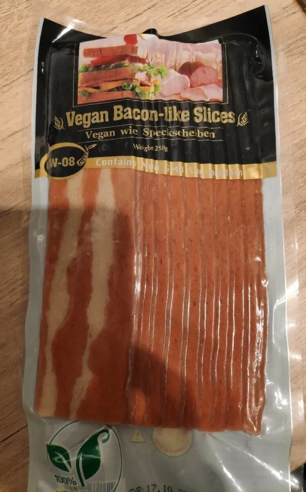 Vegan Bacon like slices