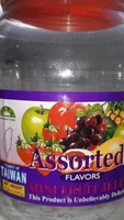 Assorted fruit flavor jelly