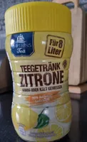 Teegetränk Zitrone