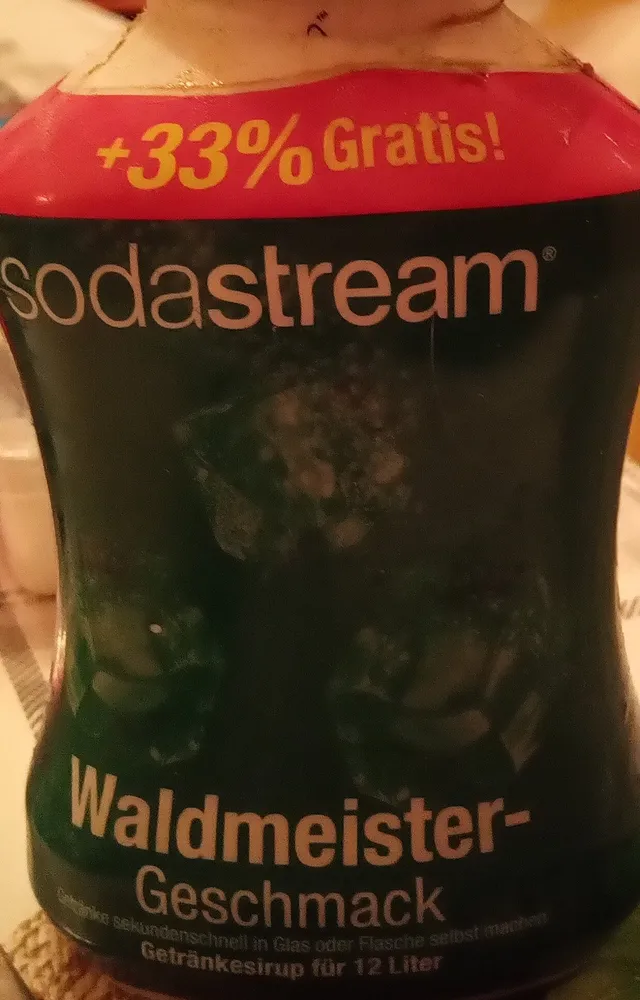 SodaStream Waldmeister-Geschmack