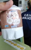Yogur sabor coco