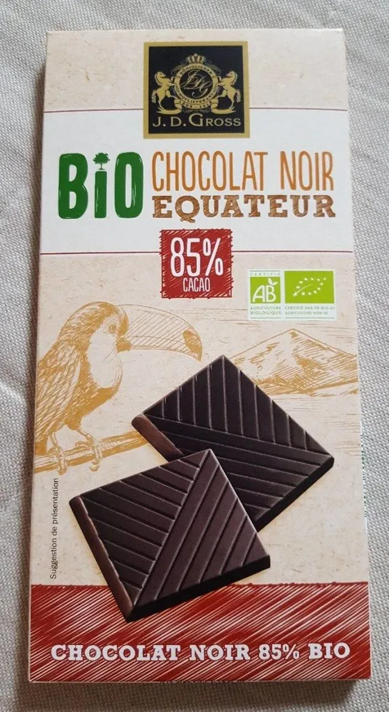 Chocolat noir equateur