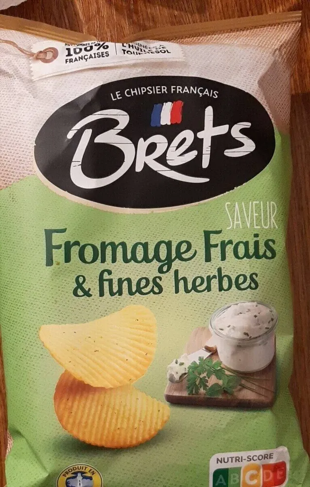 Chips fromage frais fines herbes