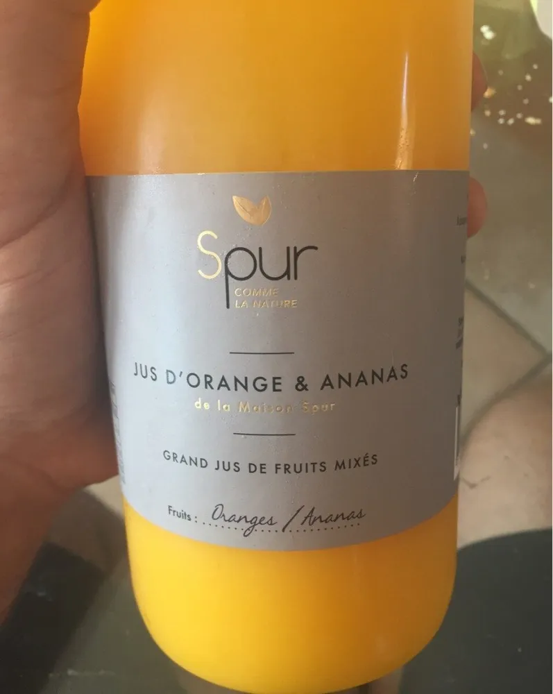 Jus d'orange & ananas