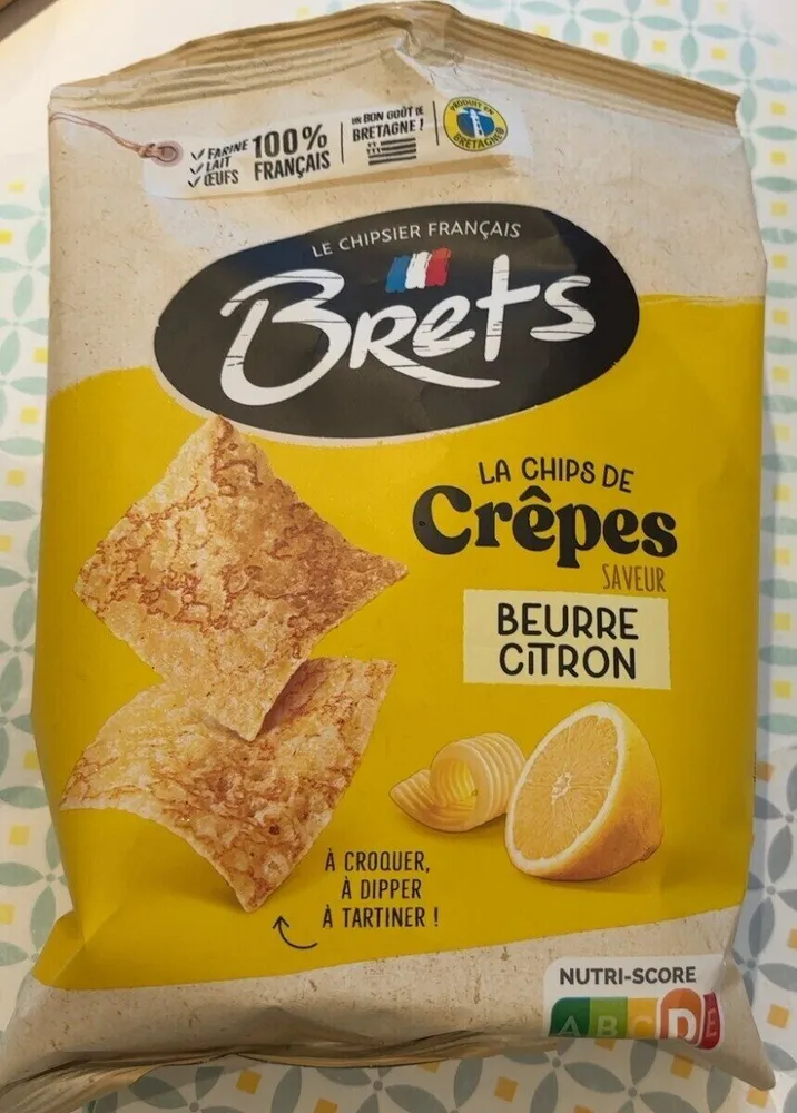 La chips de crepes beurre citron