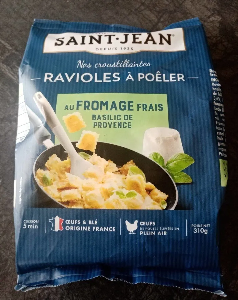 Ravioles à poêlée