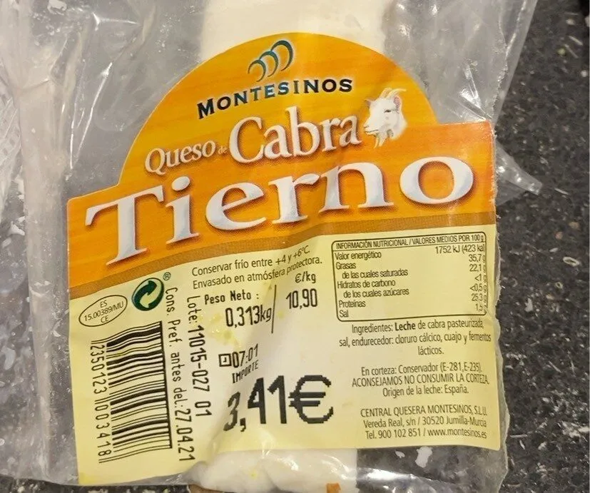 Queso de cabra tierno