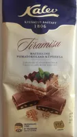 Chocolat au lait goût tiramisu avec biscuit