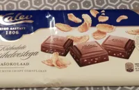 Milk chocolate with crispy cornflakes