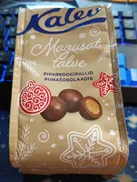 Piparkoogipallid piimašokolaadis