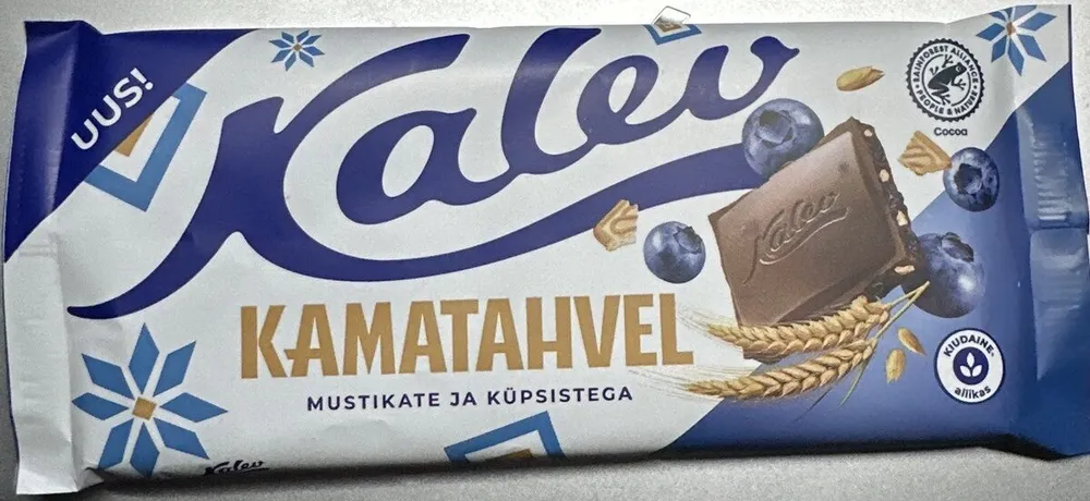 Kamatahvel Mustikaga
