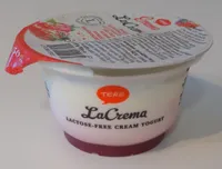 Lactose-free cream yogurt