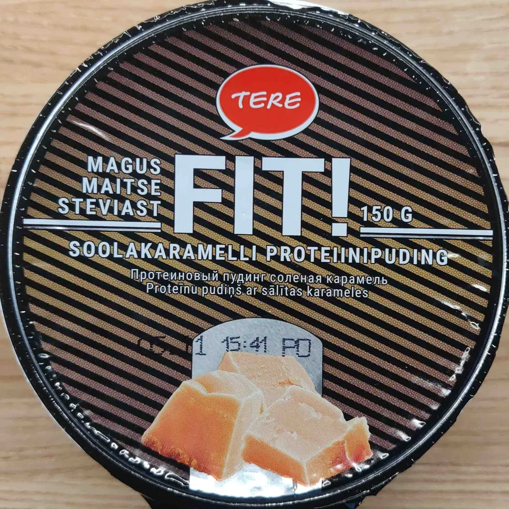 CARAMEL + PROTEIN PUDDING