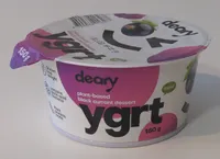 Plant-based blackcurrant ygrt