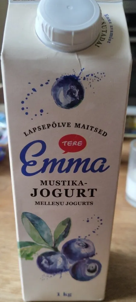Emma Mustikajogurt