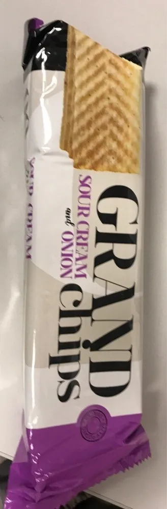 Grand chips sour cream & onion