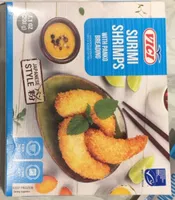 Surimi shrimps