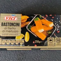 Bastoncini di filetto di merluzzo
