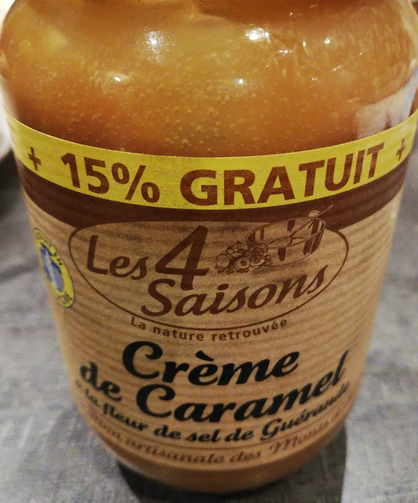 crème de caramel à la fleur de guérande