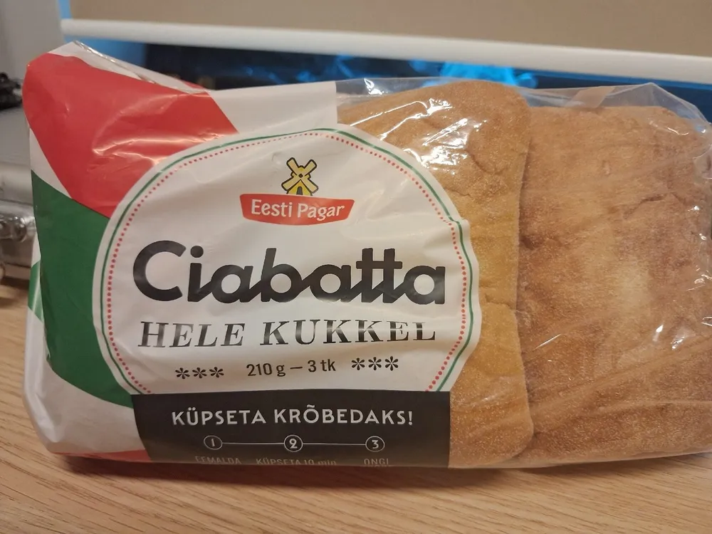 Hele Ciabatta Kukkel