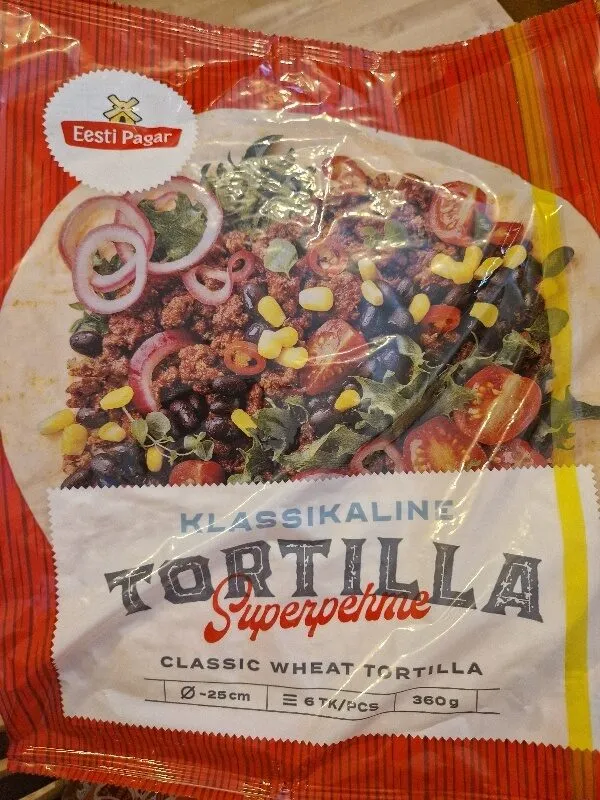 Klassikaline tortilla