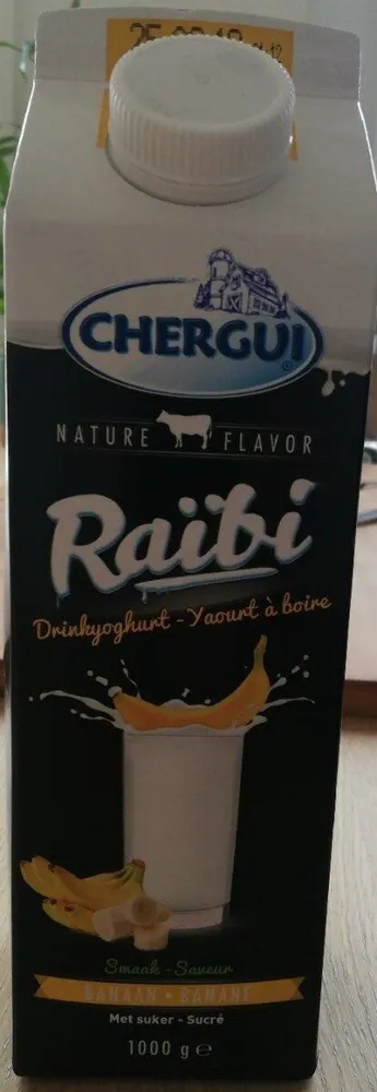 Yaourt à boire goût banane