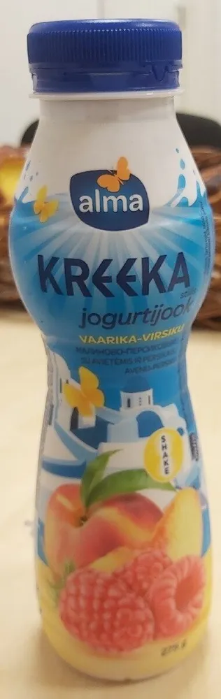 Kreeka Stiilis Jogurtijook Vaarika Virsiku