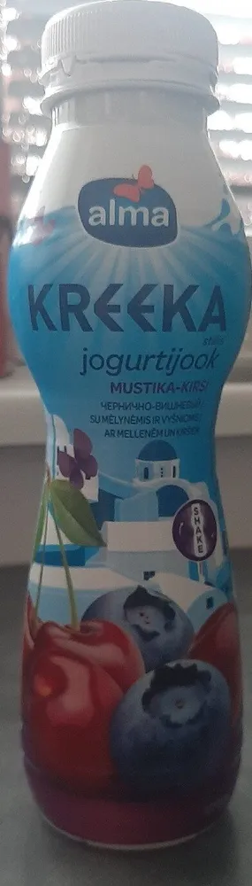 Mustika-kirsi jogurtijook