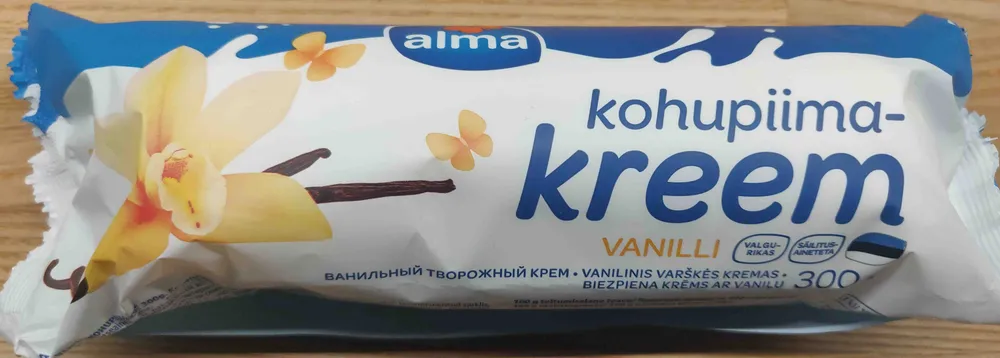 kohupiimakreem VANILLI