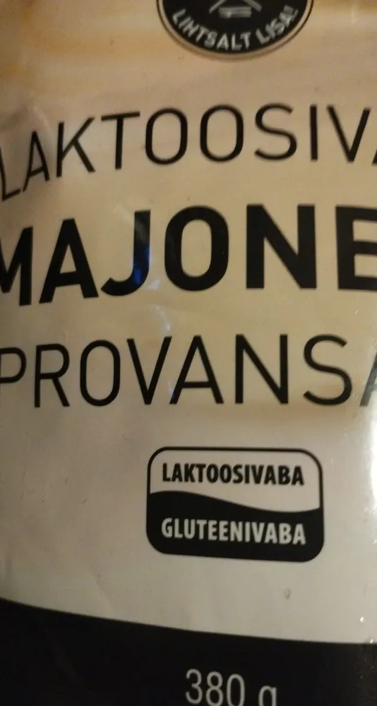 laktoosivaba majonees