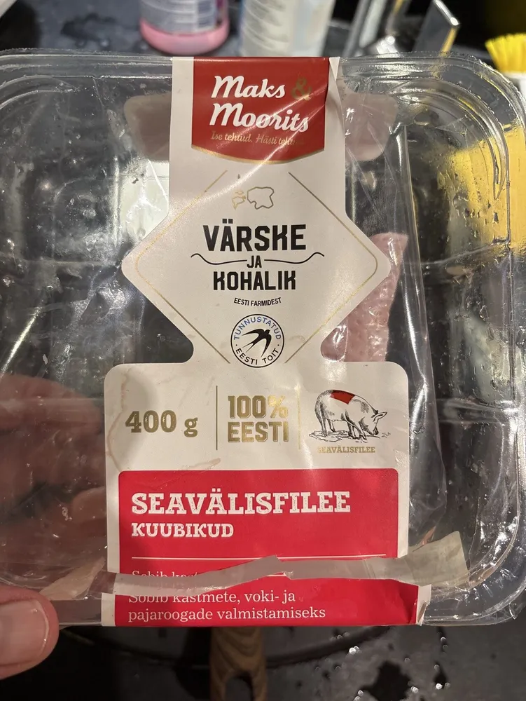 Seavälisfilee kuubikud