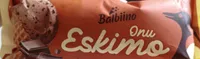 Onu eskimo šokolaadi-koorejäätis šokolaaditükkidega
