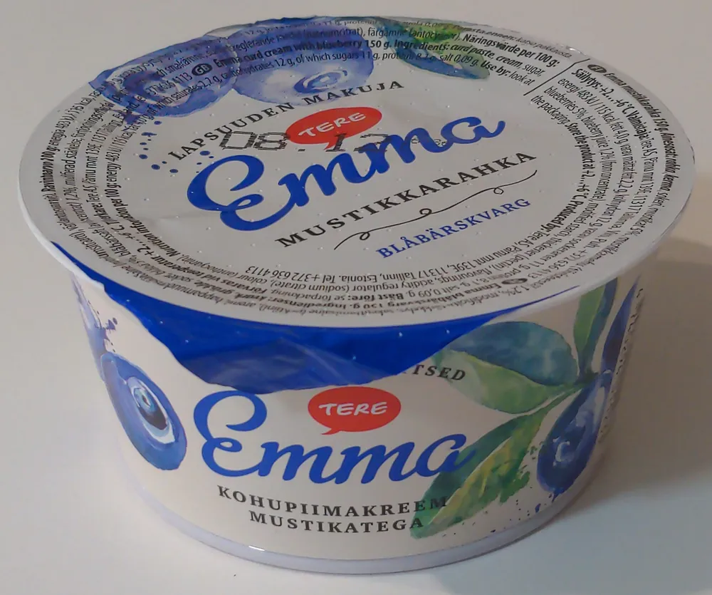 Emma mustikkarahka