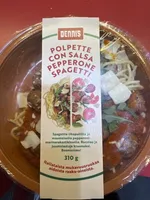 Polpette Con Salsa Pepperone Spagetti